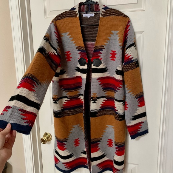 Keren Hart Aztec clasp sweater - Picture 6 of 12